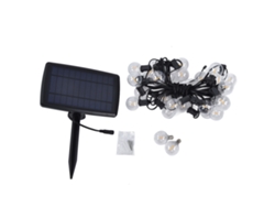 2026-luces De Cadena Solar G40 Con 27led 4 Modos Ip65 Luz Cálida 25ft Para Jardín Patio Fiesta Decoración Exterior