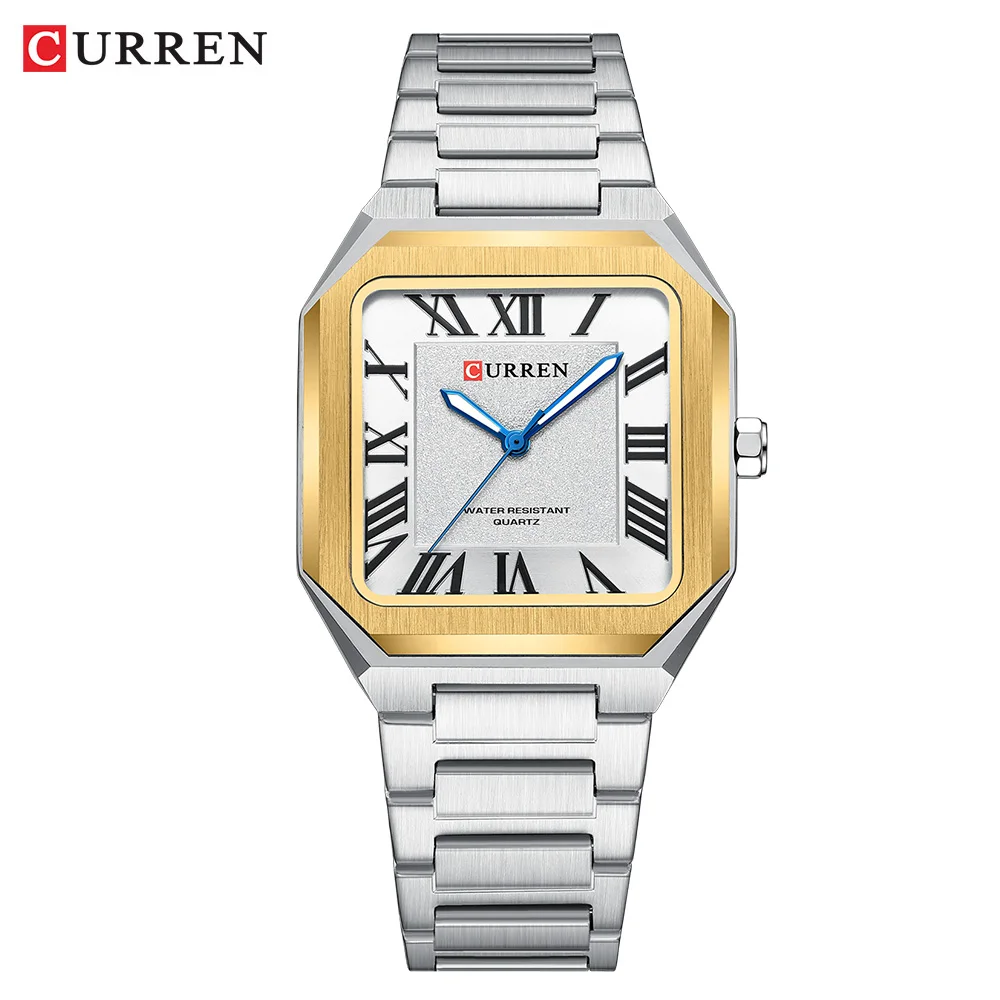 Reloj Militar Luminoso Impermeable Para Hombre, Acero Inoxidable.