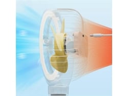 Ventilador Portátil Recarregável Rosa Para Carrinho De Bebê