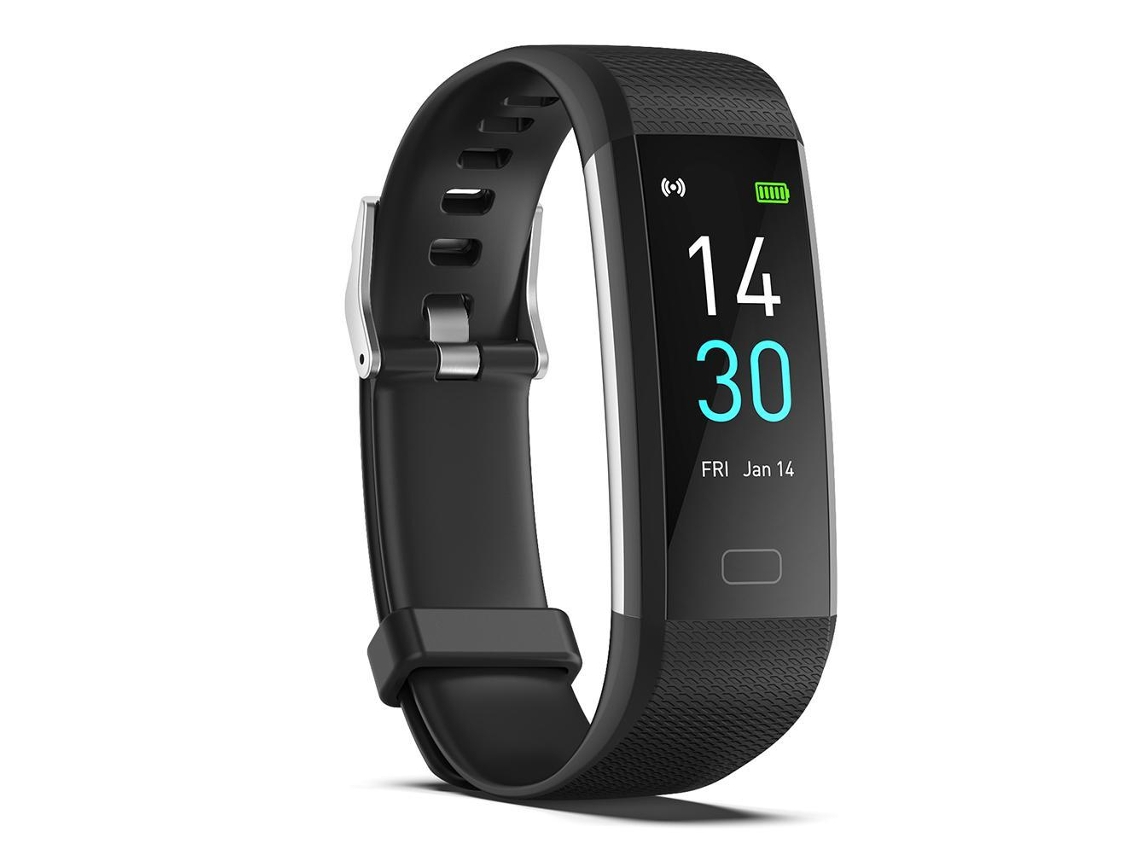 Relógio De Atividade Fitness Com Monitor De Frequência Cardíaca, Sono E Contador De Passos - À Prova D'água Para Homens E Mulheres