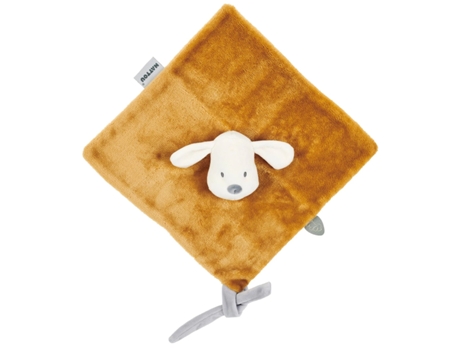 Peluche NATTOU Charlie El Perro Caramelo (27 × 27 × 5 cm)