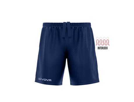 Pantalones Cortos de Fútbol para Niño Unisex GIVOVA (4XS - Azul)