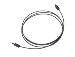 Cable de audio óptico (Toslink a 3,5 mm, 1,5 m)
