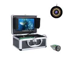 Cámara de pesca submarina de 7 pulgadas HD 1080p, sonda de pesca con lámpara infrarroja, 15 m 1080p con DVR OEM