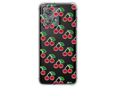 Funda Diseño Cerezas para Motorola Edge 40 Neo 5G TUMUNDOSMARTPHONE Silicona Multicolor