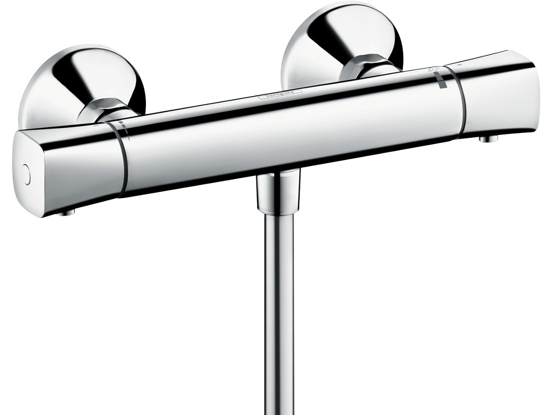 Termostato de ducha Hansgrohe Ecostat, montaje en superficie, 1 consumidor, cromado, 13122000