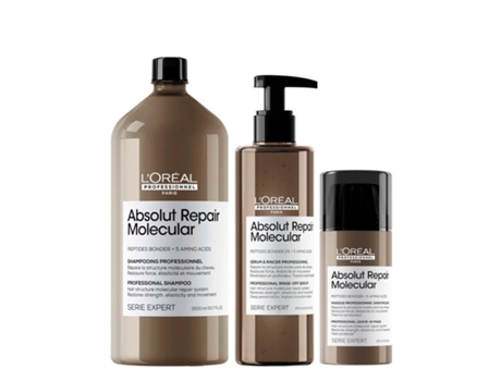 LOREAL Se Absolute Kit Molecular Reparador 8 3Uni