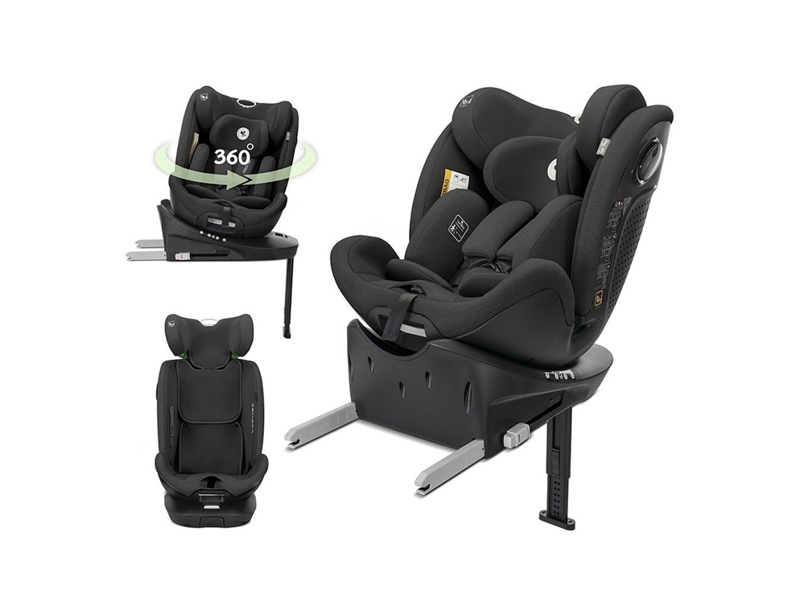 Silla de coche Perseus Black I Size Isofix con pata de apoyo Lorelli (40 x 150 cm)