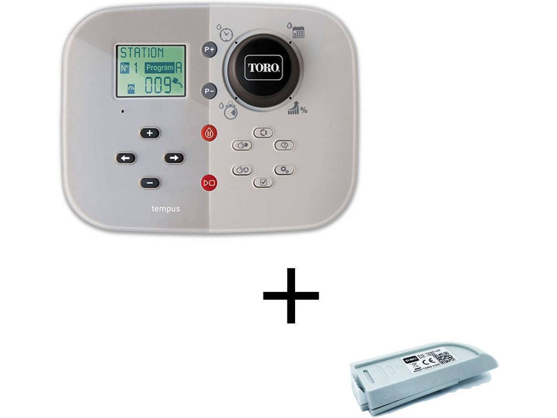 Programador de Riega con Wifi TORO TEMP-8-WF (8 Estaciones - 220V - 14x18.6x6.7cm)