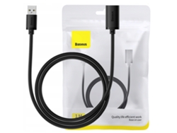 Cable alargador USB 2.0 Baseus de 1,5 m para iPhone y Android