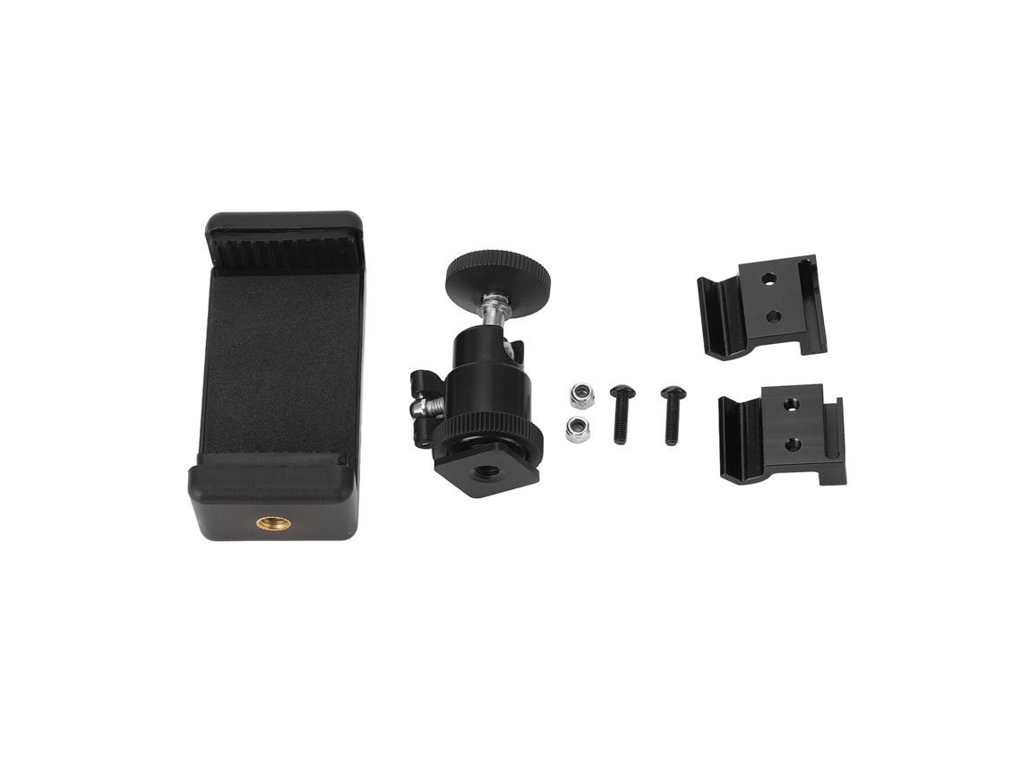 Soporte Universal Para Teléfono Móvil Para Traxxas Tx Tqi, Ajustable, Estable, Duradero, Para Teléfonos Móviles De Más De 5,5 Pulgadas, Negro.