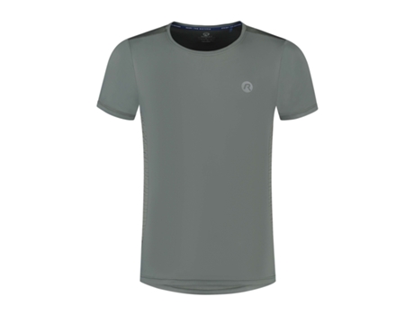 Camiseta de Hombre para Running ROGELLI Core Poliéster Gris (2XL)