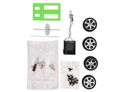 Ats-modelo De Coche Solar Mini Niños Juguete Diy De Ensamblaje Científico Educativo Solar Car