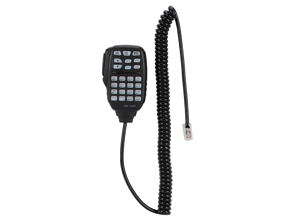 Micrófono De Mano Hm-133v Para Radios Móviles Icom Id-800h, Id-880h, Ic-2800h, Ic-2820h E Ic-v8000.