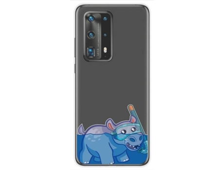 Carcasa Huawei P40 Pro TUMUNDOSMARTPHONE Dibujos Transparente Multicolor