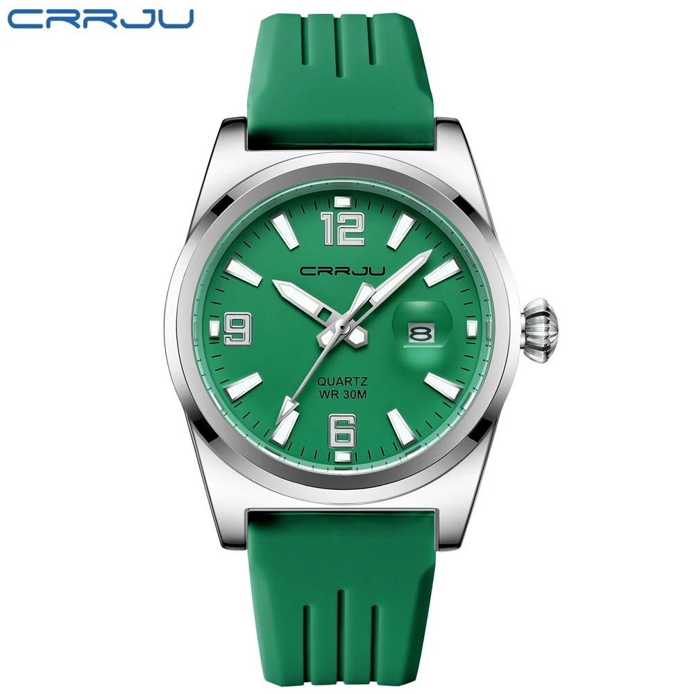 Elegante Reloj Impermeable Para Hombre Con Correa Deportiva De Silicona Y Reloj Luminoso Para Hombre.