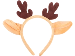 Serre Cabeza Renne Navidad Garçon Fille Accesorio Coiffure Déguisement Bandeau Fête Cosplay Décoratif...