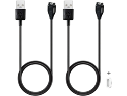 Cargador para SIURN Garmin Vivoactive 5, Vivoactive 4, Vivoactive 4S, Cable de Carga de Repuesto y Protector de Puerto