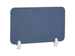 Divisor de escritorio BELIANI Wally de Poliéster Azul 72x2x40