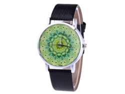 Reloj Cuarzo Unisex Con Correa De Pu Moda Ocio Zhoulianfa T422-yx Negro