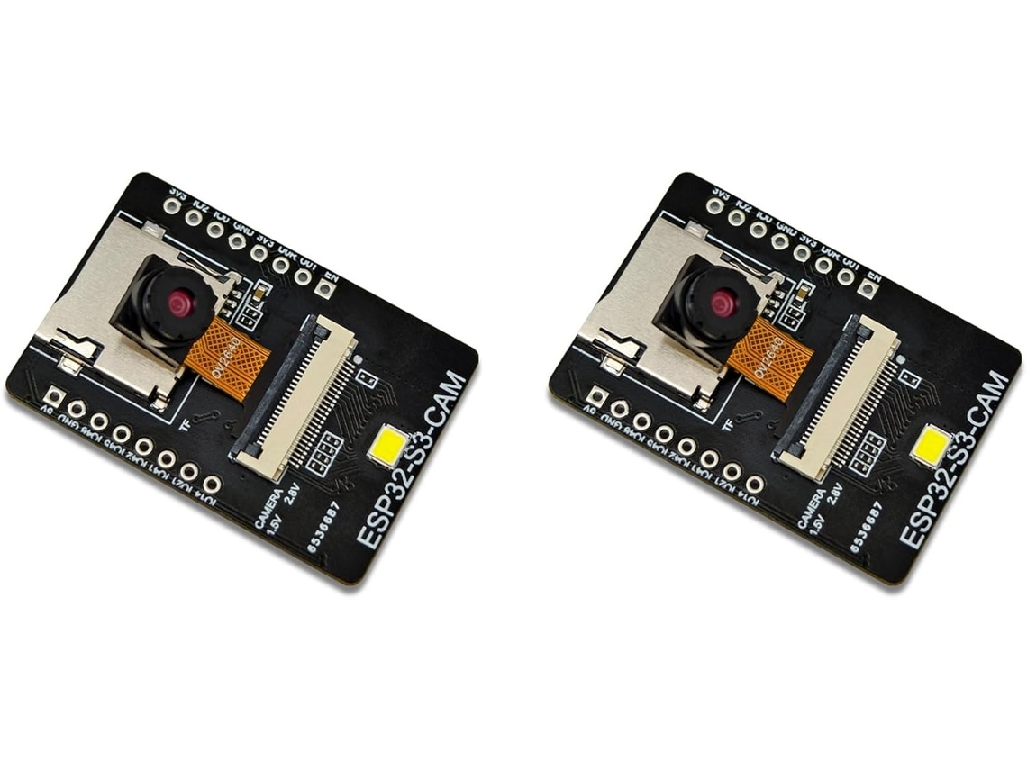 2 Módulos De Cámara Esp32-s3-cam Wifi Bluetooth, Placa De Desarrollo Esp32 Cam Con Ov2640 De 2 Mp