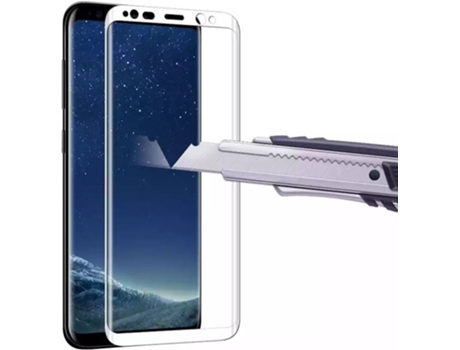 Protector Cristal Templado Samsung Galaxy S8 Plus«Galaxy S8+ Multi4You Full Cover 3D Blanco
