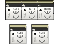 5 Módulos Bluetooth Compactos De Bajo Consumo. 2 Placas De Circuito Impreso De Antena Ms51sf11 Nrf52833.