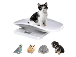 Balanza Digital Para Mascotas Con Pantalla Lcd, Capacidad De 10 Kg/22 Lb, Balanza Electrónica