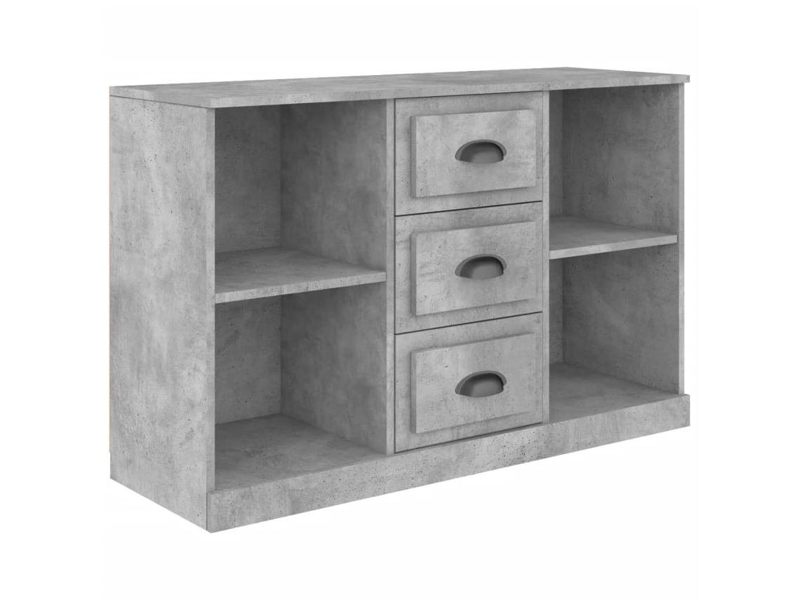 Aparador en Derivados de Madera Gris Cemento MAISON EXCLUSIVE (104,5x35,5x67,5 cm)
