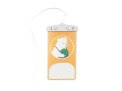 Funda transparente impermeable para teléfonos móviles con pantalla táctil.