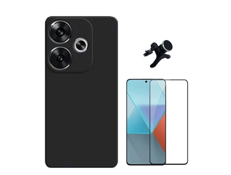 Protector de Pantalla Full Cover Carro para Xiaomi Xiaomi Poco F6 PHONECARE Negro