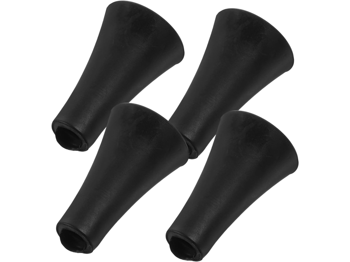 Juego de 4 tapas de goma para soporte de teléfono móvil de motocicleta, tapas de silicona antideslizantes duraderas para protección y Jortmrd