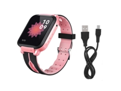 Reloj Inteligente Para Niños (posicionamiento Lbs, Cámara) Reloj Inteligente Gps Para Niños Y30 (negro Y Rosa)