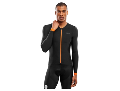 Jerseys SIROKO Camisola Manga Comprida Srx Pro Roselend Preto L Homem