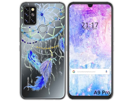 Carcasa Umidigi A9 Pro TUMUNDOSMARTPHONE Dibujos Transparente Multicolor