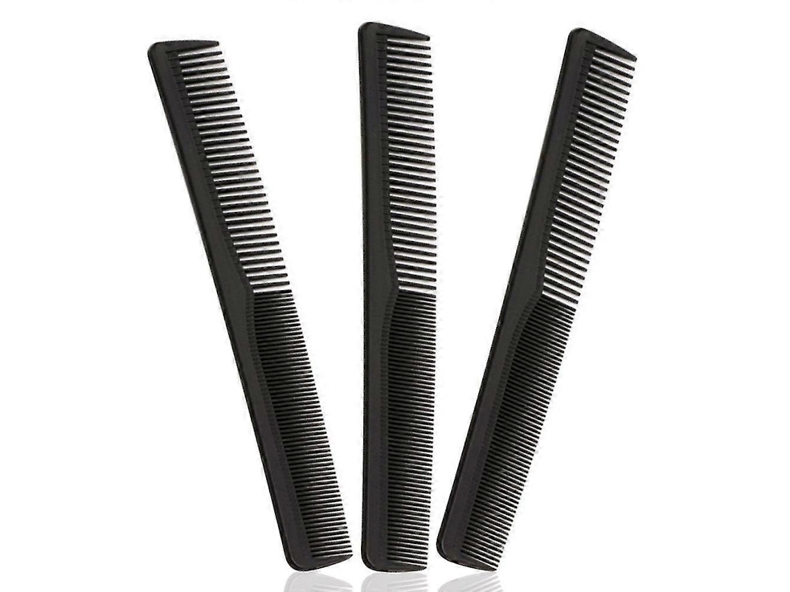 Peine premium para cabello largo de mujer: herramienta de peluquería con dientes finos de fibra de carbono para peinar y cortar el cabello.