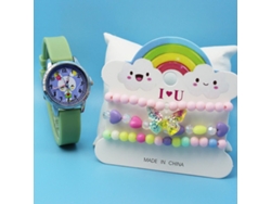 Bonito conjunto de relojes infantiles con diseños de dibujos animados GOKOCO