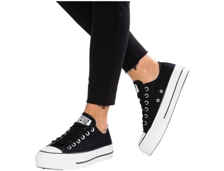 Zapatillas de Mujer CONVERSE Chuck Taylor All Star Platform Negro (365)