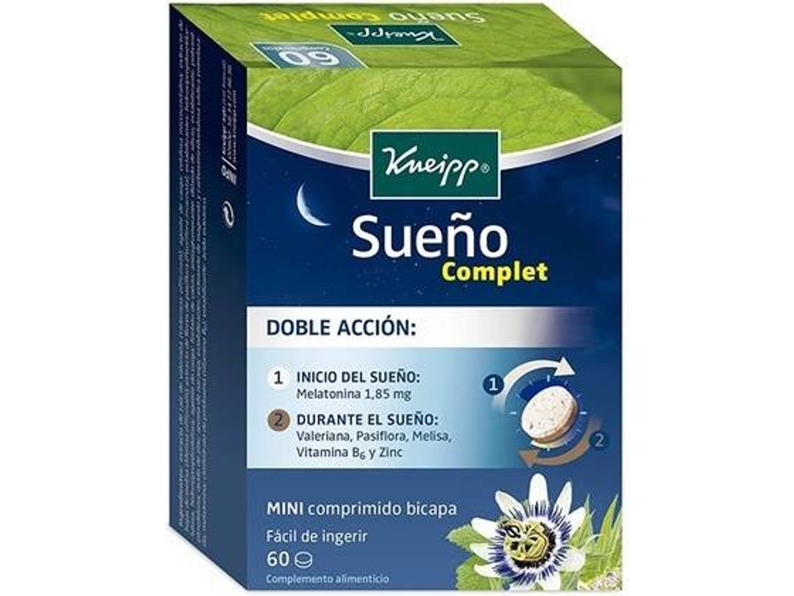 Complemento Alimentar KNEIPP Sono Complet (60 comprimidos)