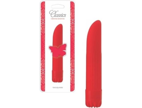 Vibrador TOYZ4LOVERS Classics (Rojo)