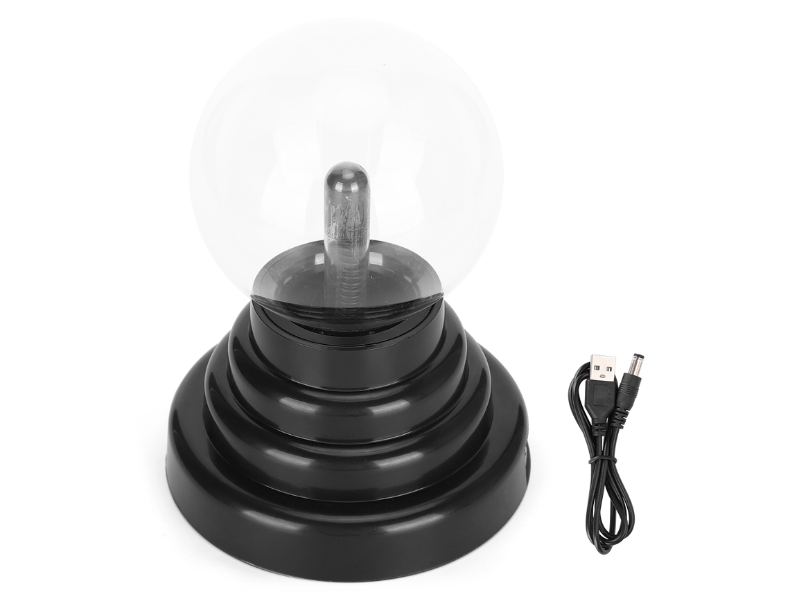 Lámpara De Noche Usb Con Forma De Bola De Plasma, Adorno Para El Hogar, Regalo Original