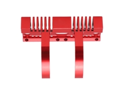 Soporte De Refrigeración Para Motor Rc De Aleación De Aluminio Para Motores 550, 3650, 3660, 3670 Y 3674, 36 Mm, Rojo.