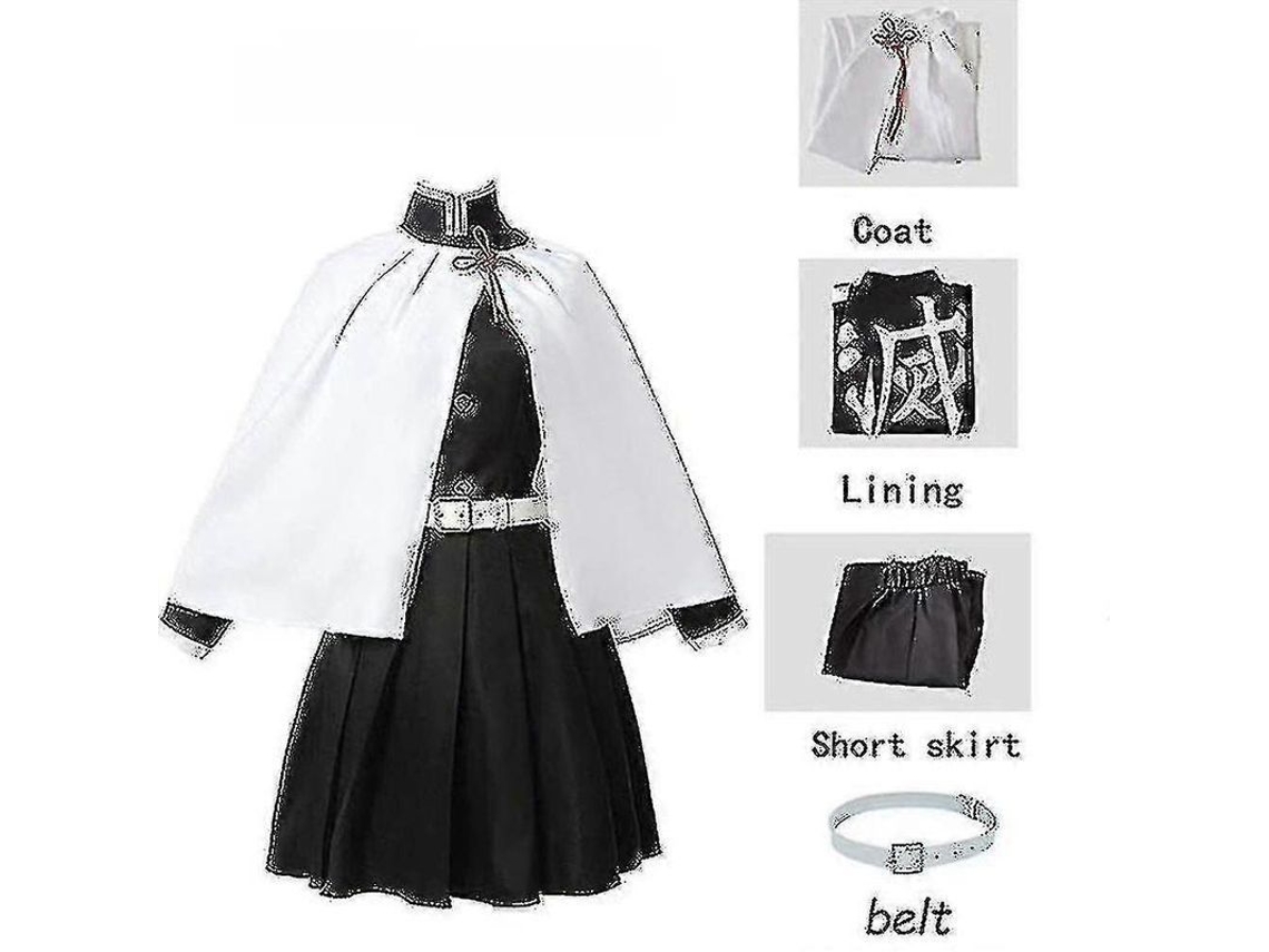 Kimono Kanroji Mitsuri Demon Slayer Kimetsu No Yaiba Disfraz De Anime Para Adultos Y Niños Halloween