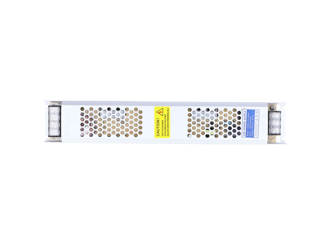 Fuente De Alimentación Conmutada Led De 12 V Y 200 W Con Controlador De Tira De Aleación De Aluminio Ultrafino, 310 X 55 X 24 Mm