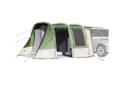 Tienda de campaña verde impermeable para coche
