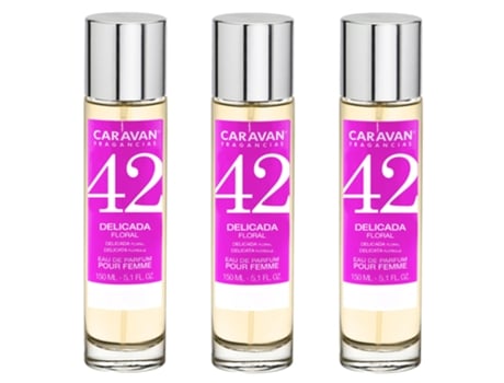 3x CARAVAN Perfume de Hombre Nº42 - 150ml