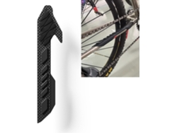 Protección Silicona Cadena Para Mtb/bici Carretera, Negra, Protege Cuadro Rayones
