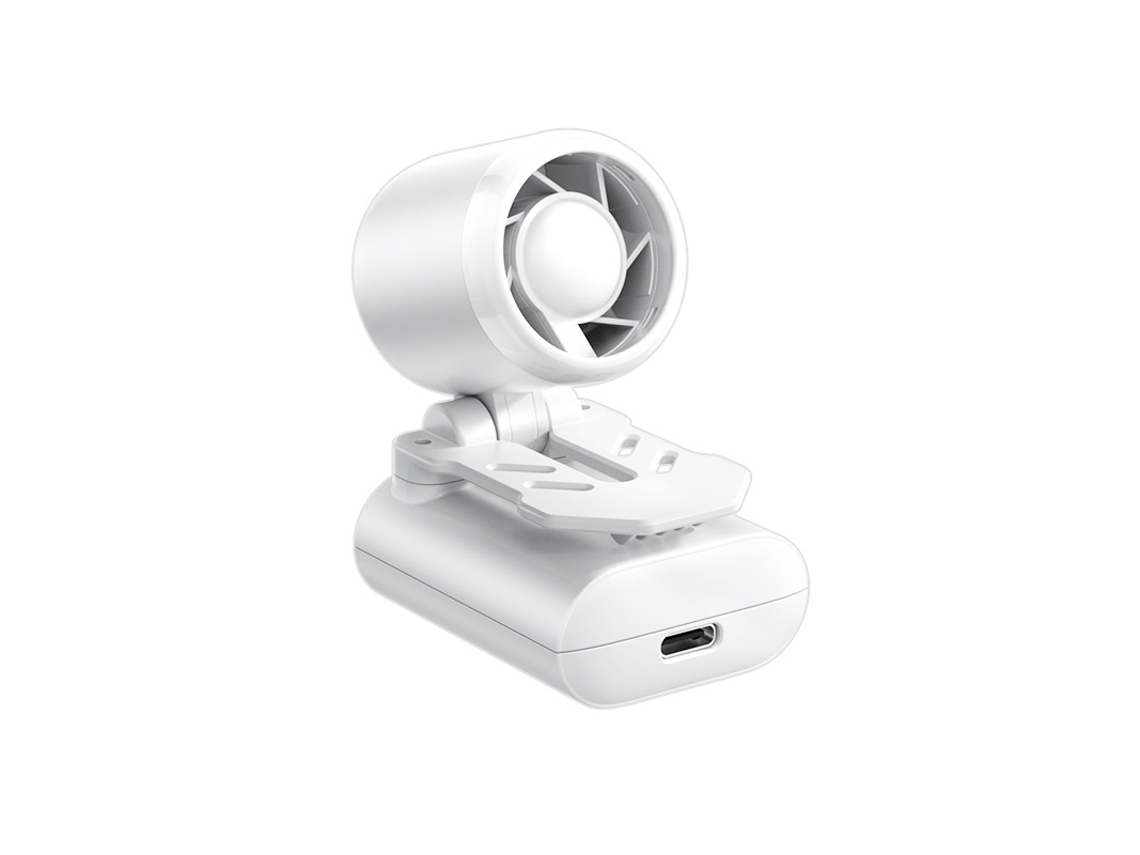 Mini Ventilador Portátil Dobrável Com Clipe Para Boné, Recarregável Via Usb, Uso Manual E No Carro, Com Alça De Ombro, Alta Velocidade