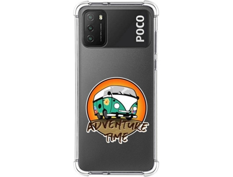 Carcasa Xiaomi POCO M3 / Redmi 9T TUMUNDOSMARTPHONE Adventure Time Multicolor