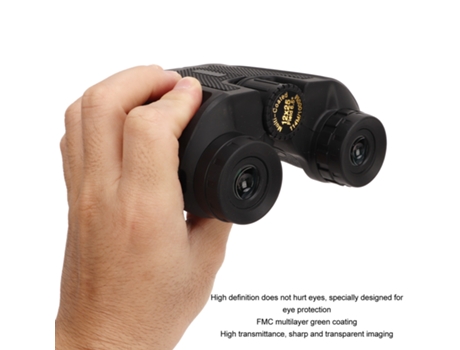 Binoculares YIZHOOD OB092 HD Gran Angular (1225 - Negro)